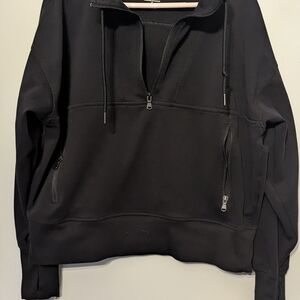 Old Navy Active Black Dynamic Fleece Jacket